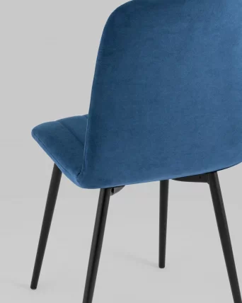 Стул Easy велюр Синий_6